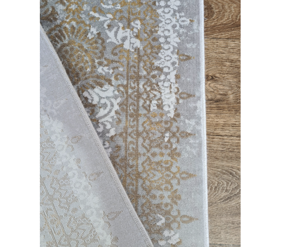 Синтетический ковер Deep ocean 146JA YELLOW / D.BEIGE Купить в интернет магазине ДомоМода фото 2 Синтетический ковер Deep ocean 146JA YELLOW / D.BEIGE - высокое качество по лучшей цене в Украине изображение 2.